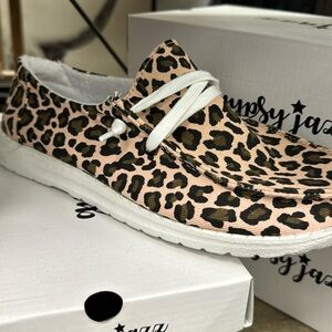 Pink Cheetah shoes